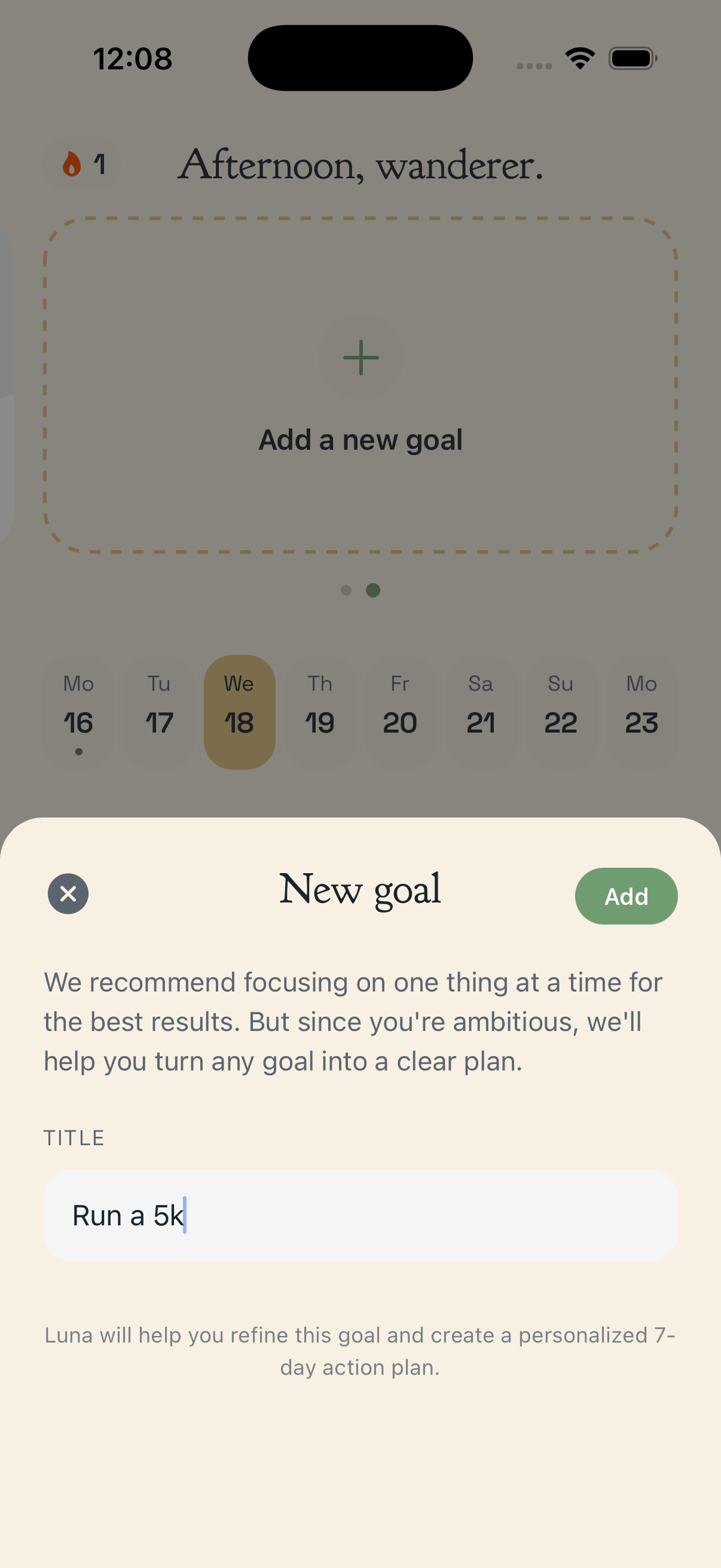 Unlimited goals and challenges for maximum growth