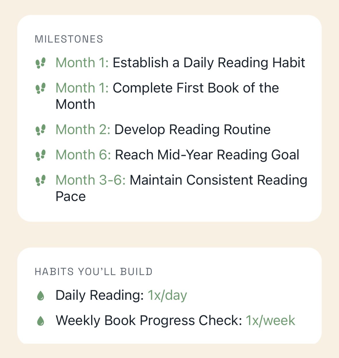 Get your personalized AI coaching plan